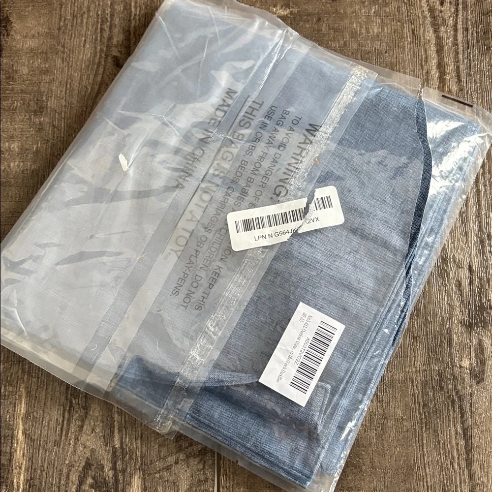 Set of 2 Outdoor Waterproof Throw Pillow Covers Decorative 18x18 inch DarkBlue